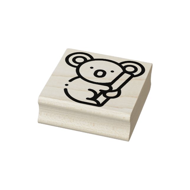 Koala Gummistempel (Stempel)