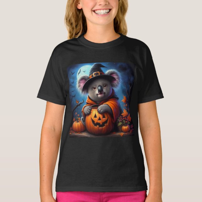 Koala Halloween-Kostüm T-Shirt (Vorderseite)