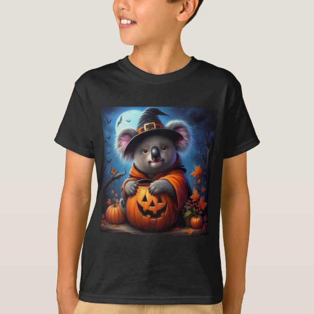Koala Halloween-Kostüm T-Shirt (Vorderseite)