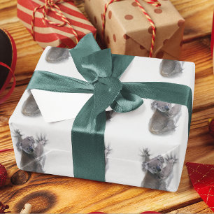 Koala Hang auf dem Niedlichen Bär Australien Tier Geschenkpapier