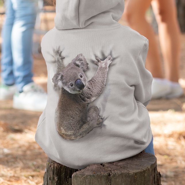 Koala Hang auf dem Niedlichen Bär Australien Tier Hoodie (Von Creator hochgeladen)