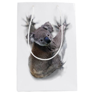 Koala Hang auf dem Niedlichen Bär Australien Tier Mittlere Geschenktüte