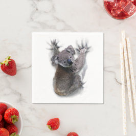 Koala Hang auf dem Niedlichen Bär Australien Tier Serviette