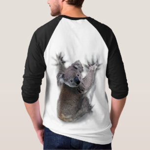 Koala Hang auf dem Niedlichen Bär Australien Tier T-Shirt
