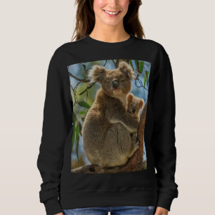 Koala-Hemddesign Sweatshirt