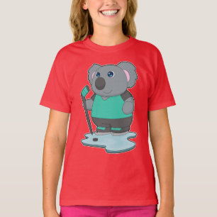Koala Ice Hockey Eishockeystick T-Shirt