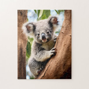 Koala in einem Baum Puzzle