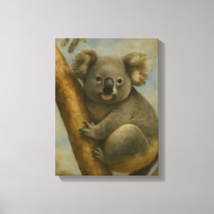 Koala in ruhiger Atmosphäre Leinwanddruck