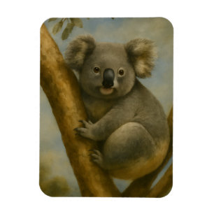 Koala in ruhiger Atmosphäre Magnet