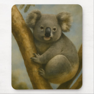 Koala in ruhiger Atmosphäre Mousepad