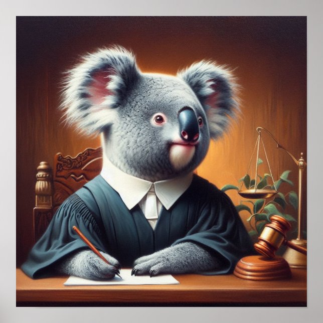 Koala Judge Poster (Vorne)