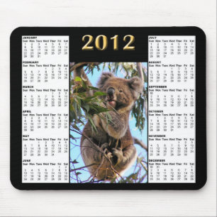 Koala-Kalender 2012 Mousepad