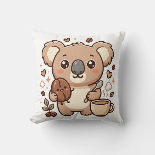 Koala Kawaii Kaffeekissen Kissen