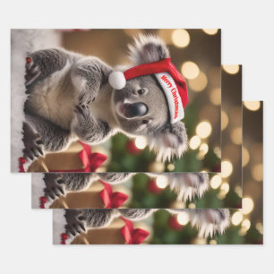 "Koala Kris Kringle: Christmas Down Under" Geschenkpapier Set