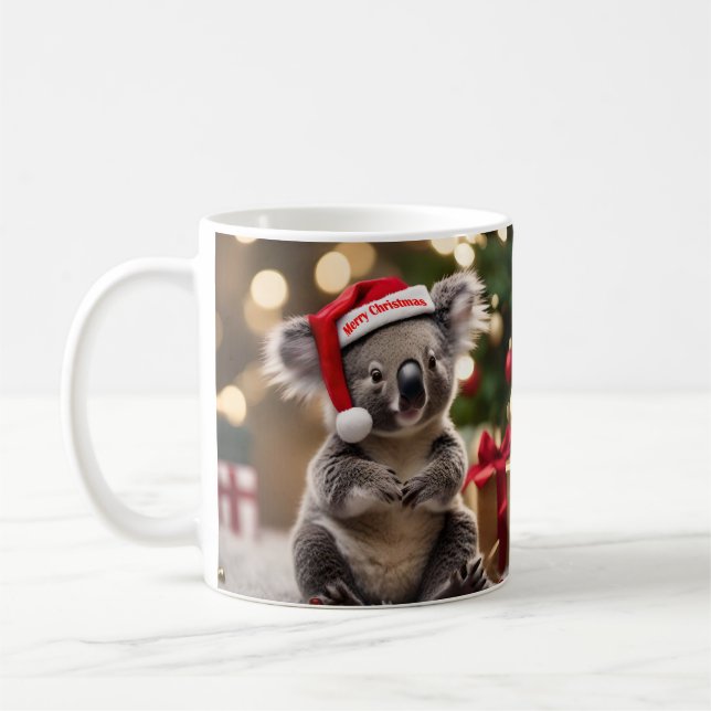 "Koala Kris Kringle: Christmas Down Under" Kaffeetasse (Links)