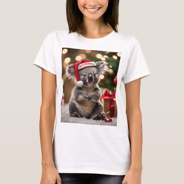 "Koala Kris Kringle: Christmas Down Under" T-Shirt (Vorderseite)