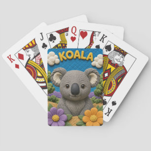 Koala-Kronendach-Anstieg Modern KlayKoo Spielkarten