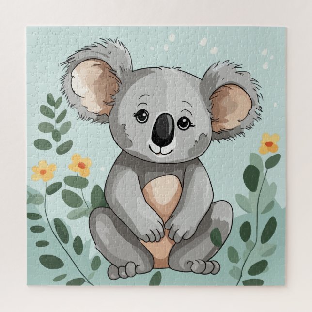 Koala-Kunstwerk Puzzle (Vertikal)