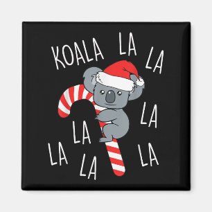 Koala La La La - Aussie Weihnachts-Pun Lustiger Au Magnet