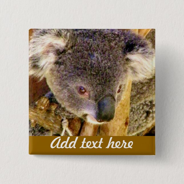 Koala Liebe_ Button (Vorderseite)