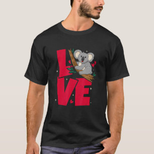Koala Liebe Niedlich Koala Animal T-Shirt