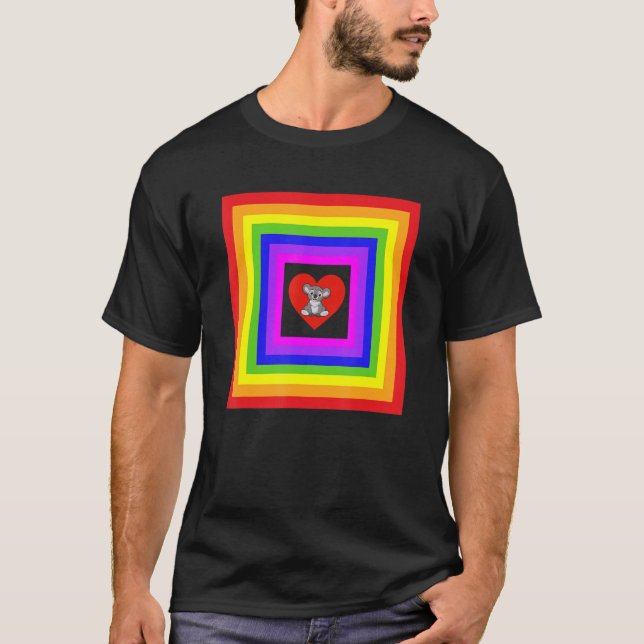 Koala Liebe von Pandidos T-Shirt (Vorderseite)