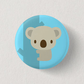 koala light blue : pins button