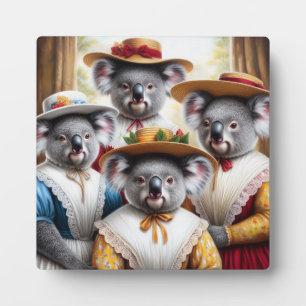 Koala Little Women Fotoplatte