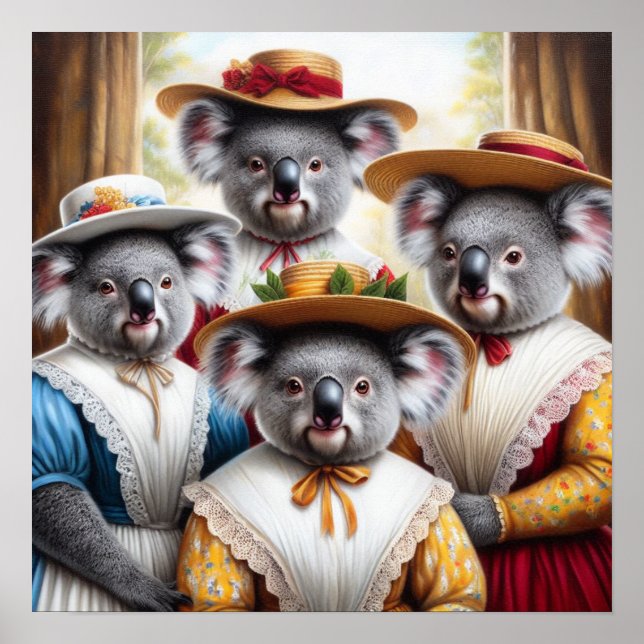 Koala Little Women Poster (Vorne)