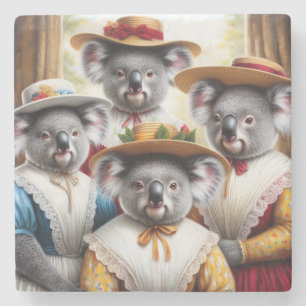 Koala Little Women Steinuntersetzer