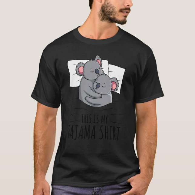 Koala Lover Pajama T-Shirt (Vorderseite)