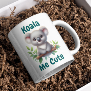 Koala Mich Süß Zweifarbige Tasse