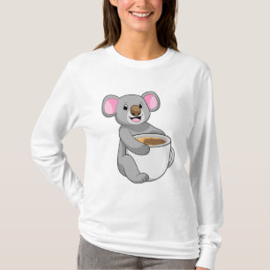 Koala mit Kaffee-Cup T-Shirt