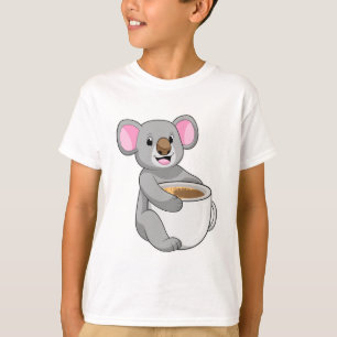 Koala mit Kaffee-Cup T-Shirt