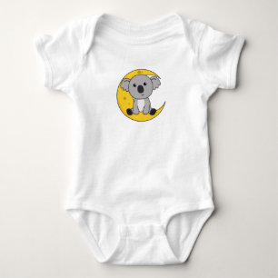 Koala Moon Good Night Koalas Niedlicher Tiere Baby Strampler