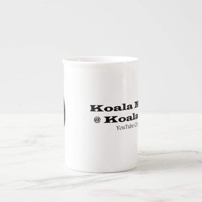 Koala Music Beverage Mug Prozellantasse (Vorderseite)
