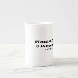 Koala-Musik-Becher für Getränke Prozellantasse