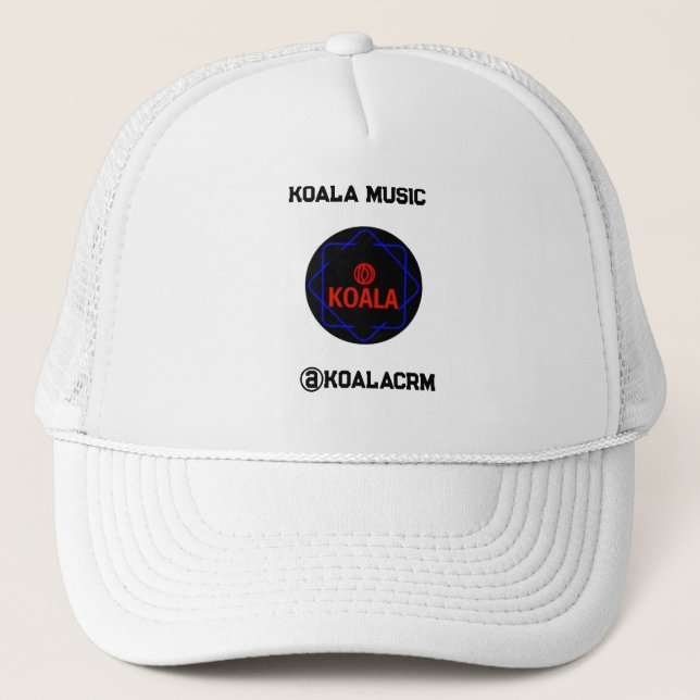 Koala Musikmütze Truckerkappe (Vorderseite)