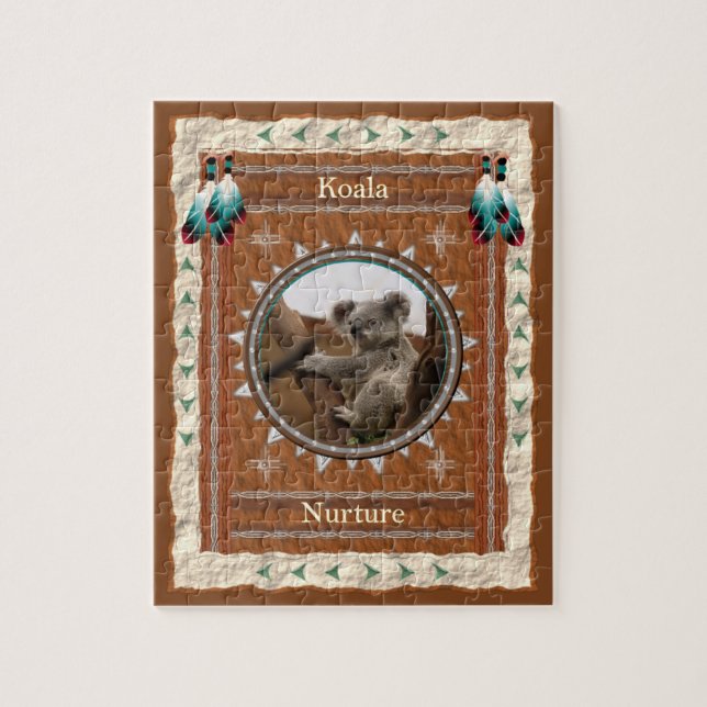 Koala-Nährenergie Puzzle (Vertikal)
