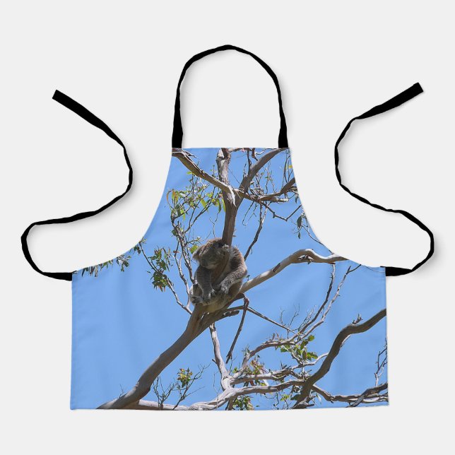 Koala Nickerchen Schürze (Vorderseite)