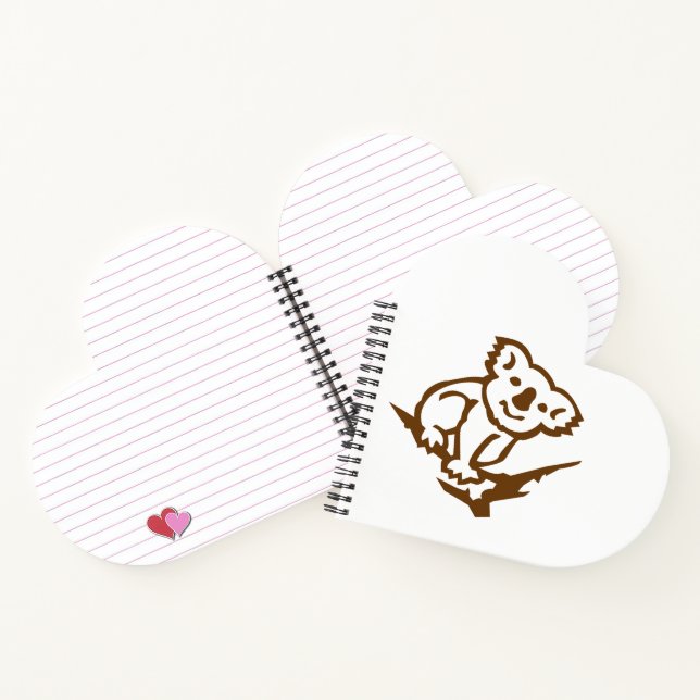 Koala Notizbuch (Innenseite)
