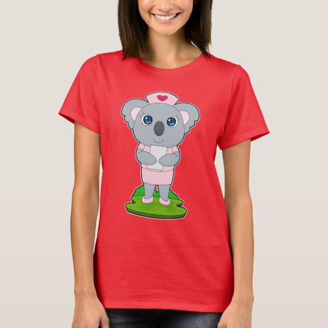 Koala Nurse T-Shirt (Vorderseite)