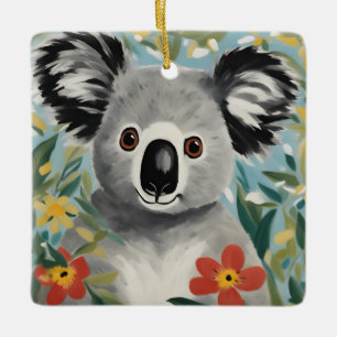 Koala Painting Keramikornament