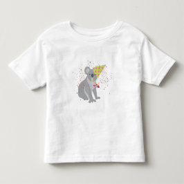Koala Partying - Tiere mit Party Kleinkind T-shirt