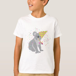 Koala Partying - Tiere mit Party T-Shirt
