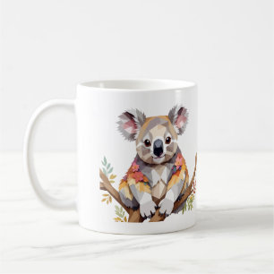 Koala Playful Adorable Fun Animal Colorful Joyful Kaffeetasse