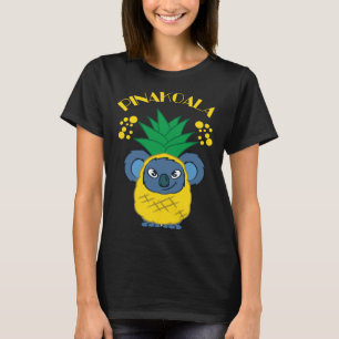 Koala Pun und Niedlich Pinakoala Koalas T-Shirt