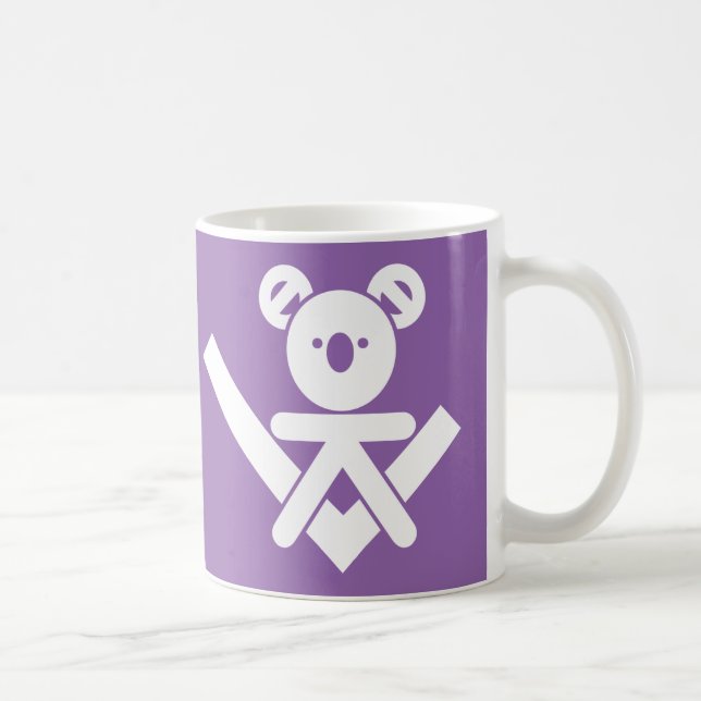 Koala-Puzzlespiel-Tasse Tasse (Rechts)