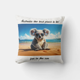 Koala Sandstrand Australien der beste Ort, um zu s Kissen