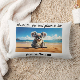 Koala Sandstrand Australien der beste Ort, um zu s Lendenkissen